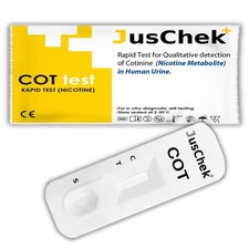 Cotinine Rapid Test Kit 5-Min. Nicotine Metabolite Detection in Urine Self Test