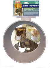   Kennel Cage Food or Water Bowl - Non Spill Hanging Removable Dog Crate Bowls -