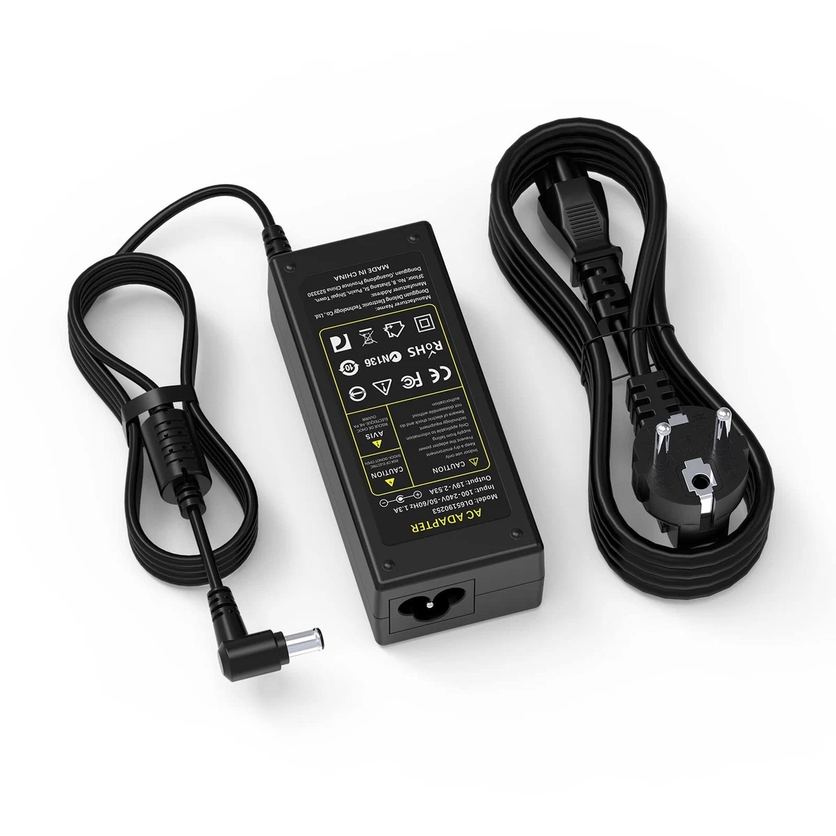 XWNV Adaptador De CA Compatible Con LG Ultragear 27GN800-B 27" LED Gaming Monitor Cable De Alimentaci&oacute;n