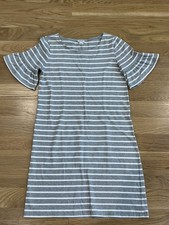 J. Crew Factory Striped Cotton Dress S