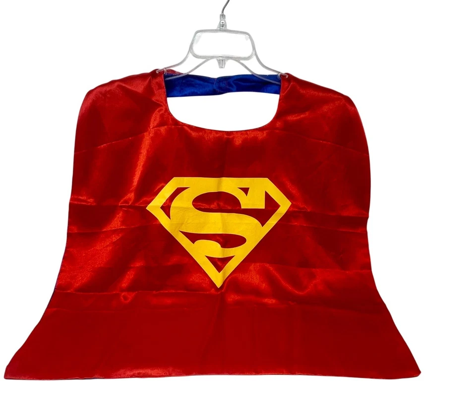 Juego de capa reversible para niños Superhéroe - Superman y Iron Man - Talla única Foto 4 de 4