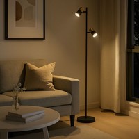 Stehleuchte Standlampe Schlafzimmerleuchte Beistelllampe Verstellbar H 154 Cm