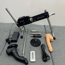 Sex Machine Love Machine with 6 Attachments Thrusting Dildo Women Men Sex Toys