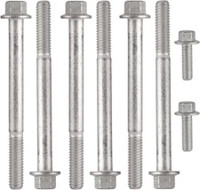 Water Pump & Thermostat Housing Bolt Kit Fits for 1997-2014 LS Series...