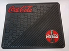 Vintage 1990s Coca-Cola Red and Black Rubber Multipurpose Utility Mat