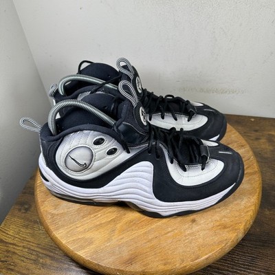 Nike Air Max Penny 2 Black White Football Grey DZ2549-001 Mens Size 9.5 Sneaker