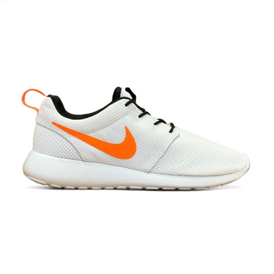 Nike Roshe Sneaker Rosherun - Weiß Orange - NikeID - Größe UK 10 (EU 45) US 11