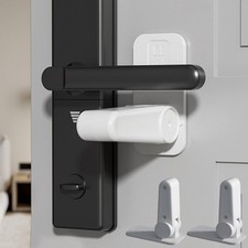 Door Lever Lock 2 Pack - Prevents Toddlers from Opening Doors, 3M Adhesive,...