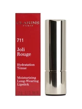 Clarins Joli Rouge Moisturizing LongWear Lipstick  711 Papaya 0.1oz 3.5g (5012)