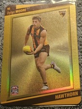 2024 AFL Teamcoach Gold Dylan Moore Hawthorn Hawks 92