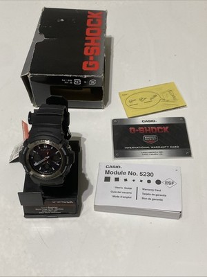 CASIO G-SHOCK AWGM100B-1A Watch Black Module 5230, Broken Band | eBay