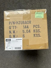 Hubbell NextSpeed Ascent 10Gig Cat6A Keystone Jack Orange, HJ6AOR24