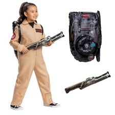 Official Ghostbusters Costume for Kids with Proton Pack, Child Large 10-12