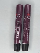 2 Burt's Bees Lip Balm, Moisturizing Lip Shimmer, FIG , 0.09 oz