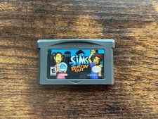 The Sims Bustin' Out (Nintendo Game Boy Advance, GBA) Used