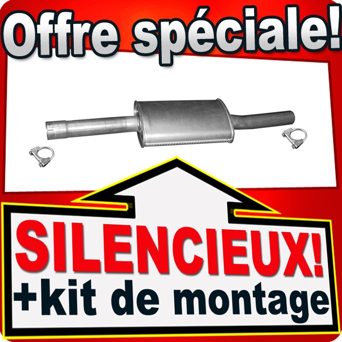 Silencieux BMW 3 E46 2.0 2.5 2.8 échappement Berline Break Coupe