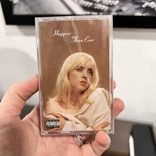 BILLIE EILISH Happier Than Ever MAGNOLIA Cassette Tape OFFICIAL
