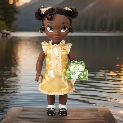 Disney Animators Puppe Tiana aus Prinzessin und der Frosch Brandneu