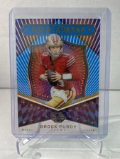 2024 Panini Illusions - George Kittle #18 Abracadabra - Light Blue /299