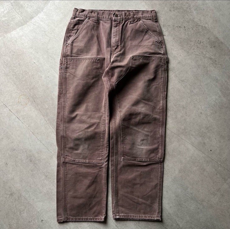 パンツ carhartt double Knees painter pants Carhartt Double Knee Painter Pants 32x30 M Size Vintage