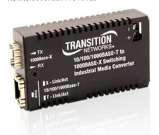TRANSITION NETWORKS M/GE-ISW-LC-01 10/100/1000BASETX TO MM LC