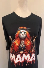 Gildan Killer Mama Halloween T-Shirt Black Unisex 2XLarge New Custom Made