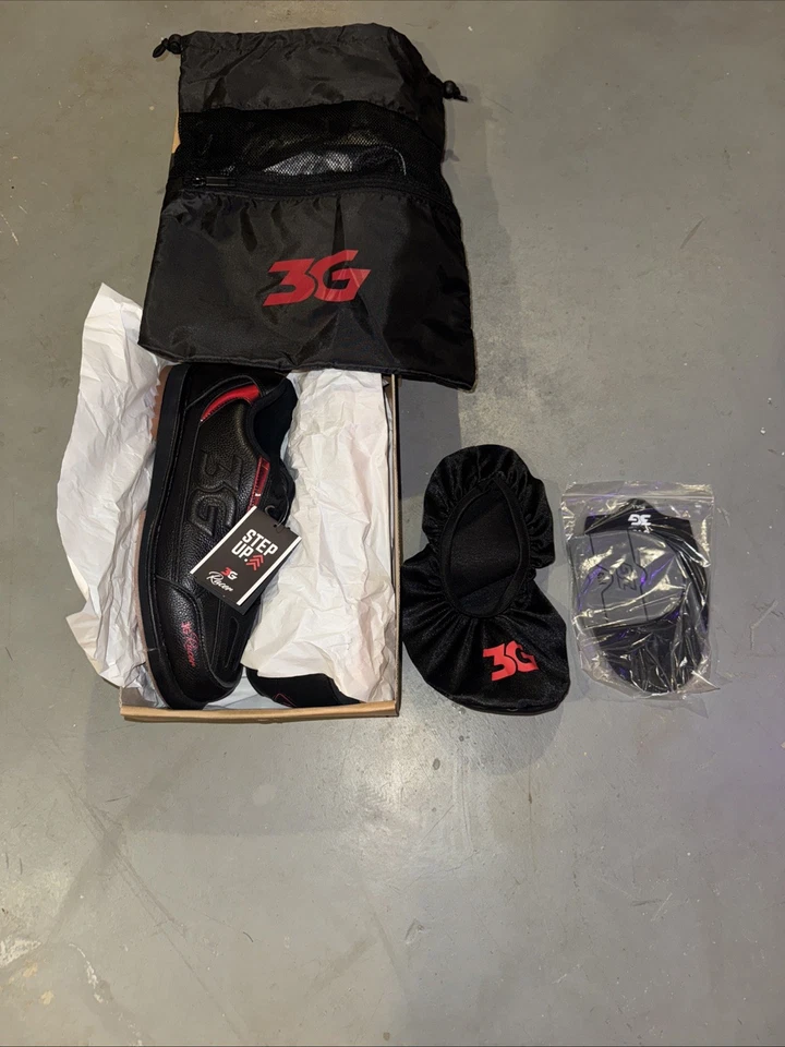 3G Racer Black/Red Right Handed Mens Bowling Shoes - Image 4 of 4