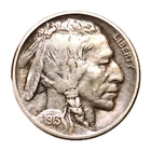 Very Nice 1913 Buffalo Nickel Type 2 Line Reverse Tough First-year Design ~XF/AU