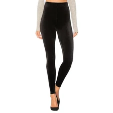 NWT Commando Perfect Control Black Velvet Leggings SMALL