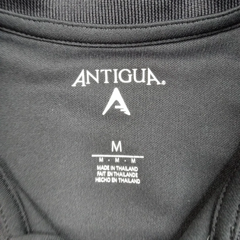 Camisa Polo Chicago White Sox Para Hombres Mediana Negra MLB Béisbol Antigua Golf Preparación Foto 2 de 4