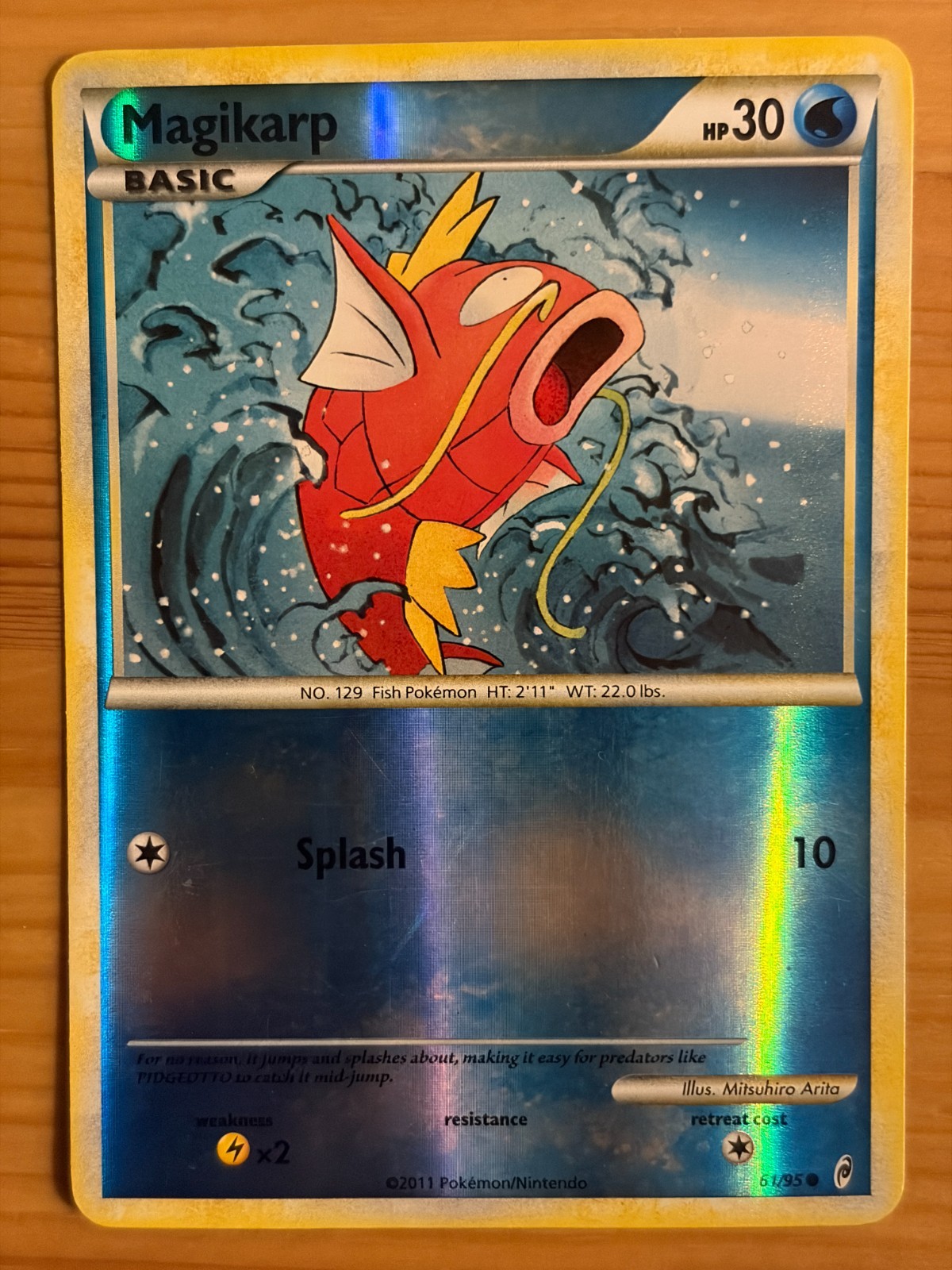Magikarp 61/95 Reverse Holo MP - Call of Legends 2011 - Pokemon TCG