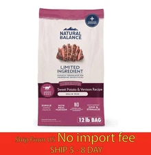 Natural Balance Limited Ingredient Ad...Sweet Potato & Venison, 12 Pound (a19.5)