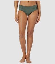  40 Nike Women's Green Stretch Elastic-Waist Bikini Bottom Swimwear Size L
