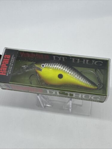 Rapala DT Thug Crankbait - DTTSS Chartreuse Shad New Old Stock Discontinued - Picture 2 of 8