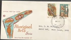 Australia* FDC WCS 1971 Aboriginal Arts Series