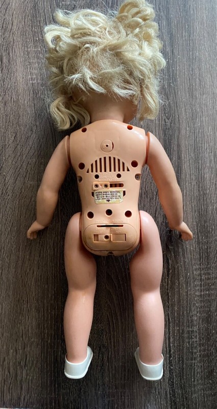 Antique Vintage 1971 Topper Co. Smarty Pants Talking Doll & Custom Wardrobe