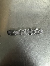 Kawasaki Z1100 Z 1100 GENUINE OEM Badge Badges Nameplate Original