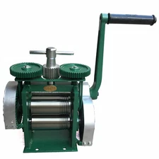 Manual Combination Rolling Mill Machine Jewelry Press Making (Flake+Round Wire)
