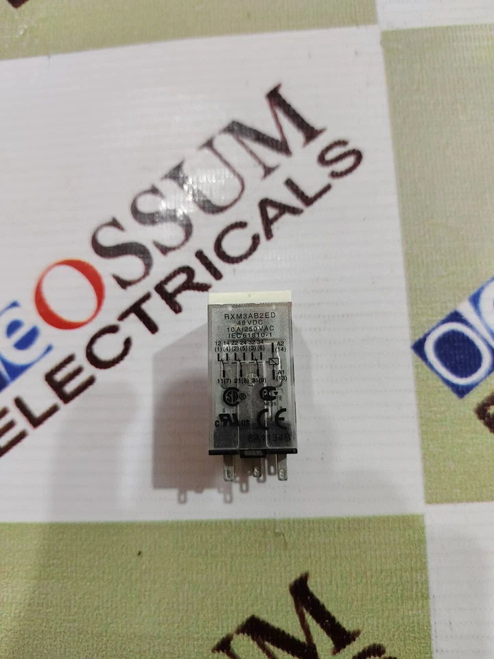 SCHNEIDER ELECTRIC RXM3AB2ED 48VDC RELAY 11 PIN LOT OF 10PCS FAST SHIPPING - Image 4 of 4