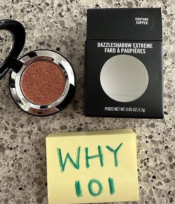 激レア 未使用 DxExD パッチ DAZZLED EYES DESIGNS. MAC Dazzleshadow Extreme COUTURE COPPER Eyeshadow .05oz/1.5g FULL