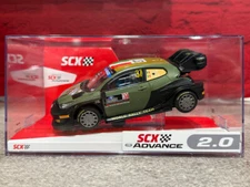 SCX 1/32 Advance 2.0 4x4 Toyota Yaris WRC - Bartelli with lights E10535X300