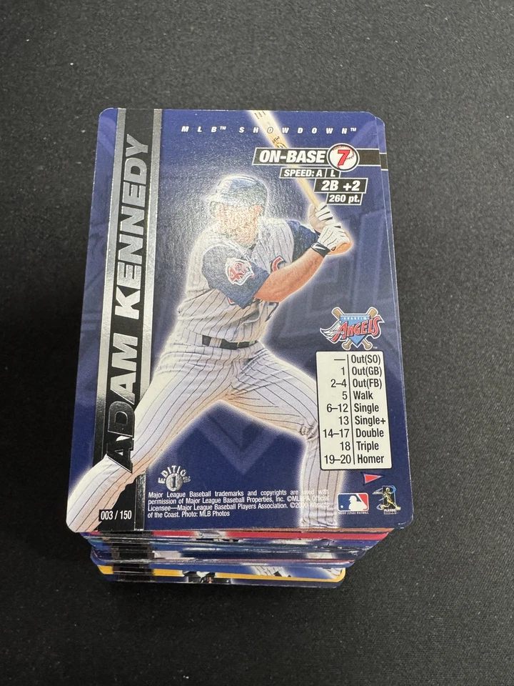 2000 MLB Showdown Pennant Run 1st Edition Baseball Cards 1-150 (NM) - You Pick - Image 3 of 3