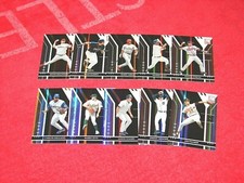 2004 DONRUSS ELITE BASEBALL 10 DIFF TURN OF THE CENTURY PARALLEL CARDS (18-24)