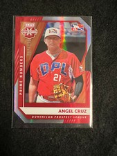 2021 Elite E.E.E. Rookie Prime Numbers B 37/139 DPL Die Cut Angel Cruz #194