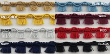 Tassel Fringe Trim - 18 Continuous Yards - Many Colors Available 