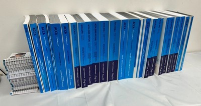 Kaplan ACCA Association of Chartered Certified Accountants Full Study Textbooks