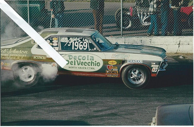  1973 Drag Racing-1969 SS/J Chevy Nova-''DeCola & DelVecchio''-Cecil County,Md.