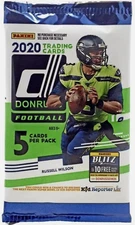 2020 Panini Donruss Football Gravity Pack - New, Sealed - Hurts, Burrow, Love?