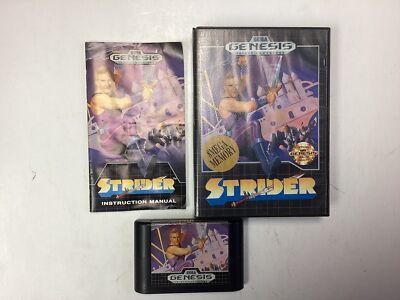 Strider- Sega Genesis Complete TESTED CIB