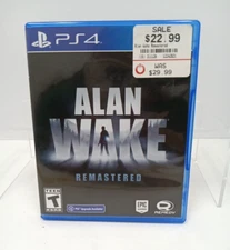 Alan Wake Remastered Game Sony PlayStation 4 PS4 (Preowned)